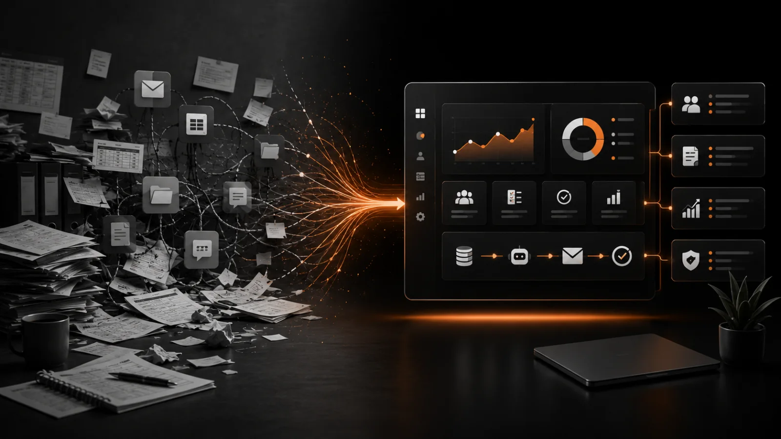 The Ultimate Guide to Digital Transformation for Growing Companies guide by Panic Digital