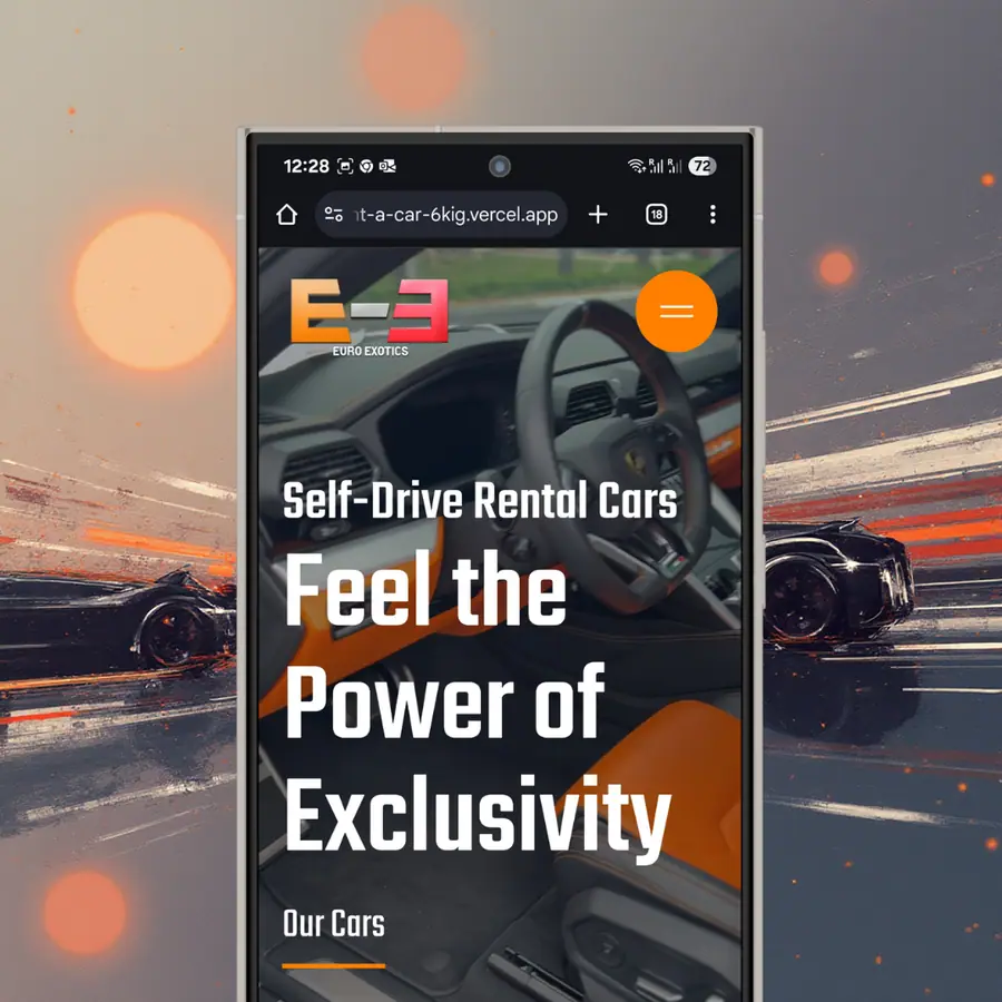 EURO EXOTICS - Rent a car project preview
