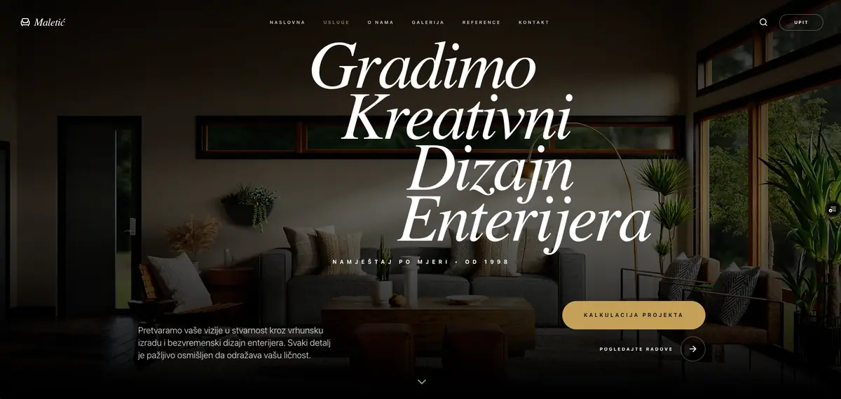 Maletić Furniture project preview