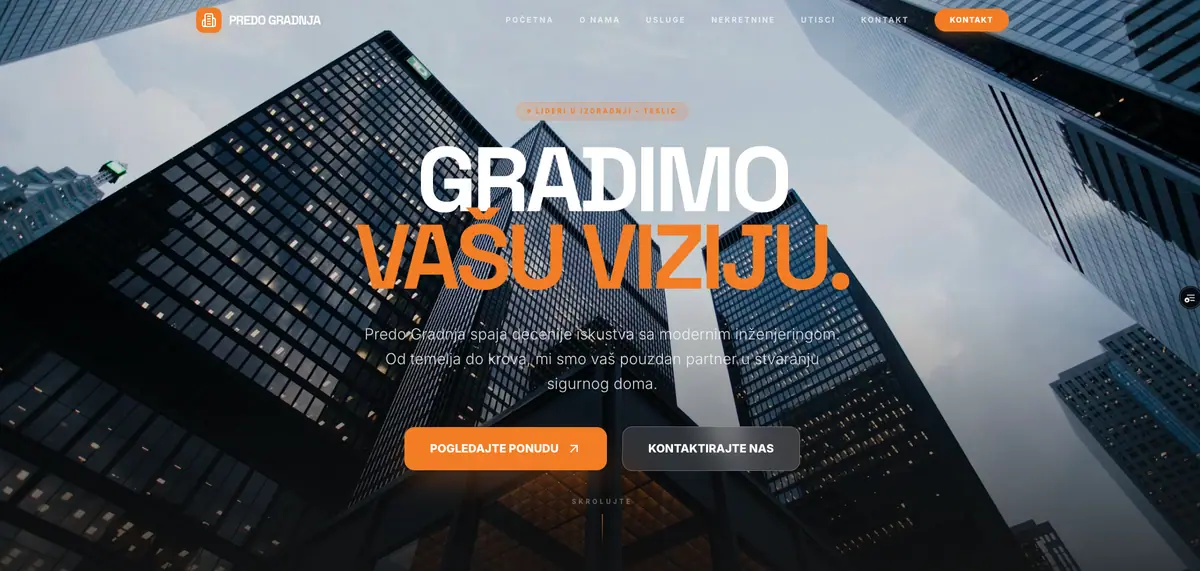 Predo Gradnja project preview