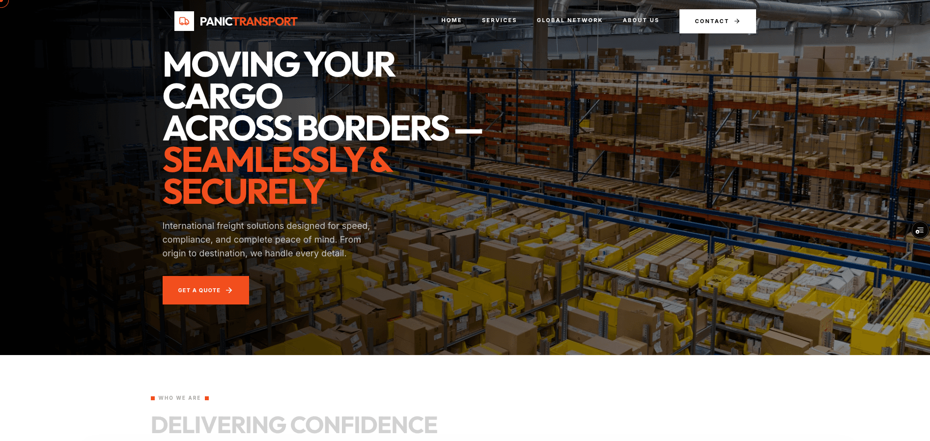 Transport Kamiona Website V2