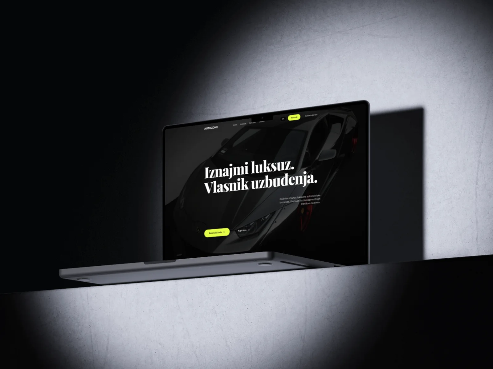 Premium website design with polished visual presentation