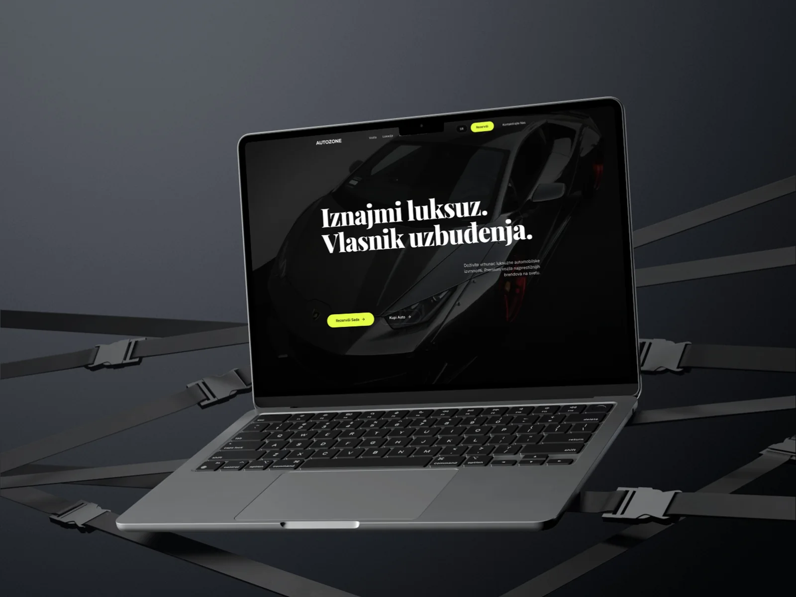 LUXURY RENT A CAR — detalj dizajna 2