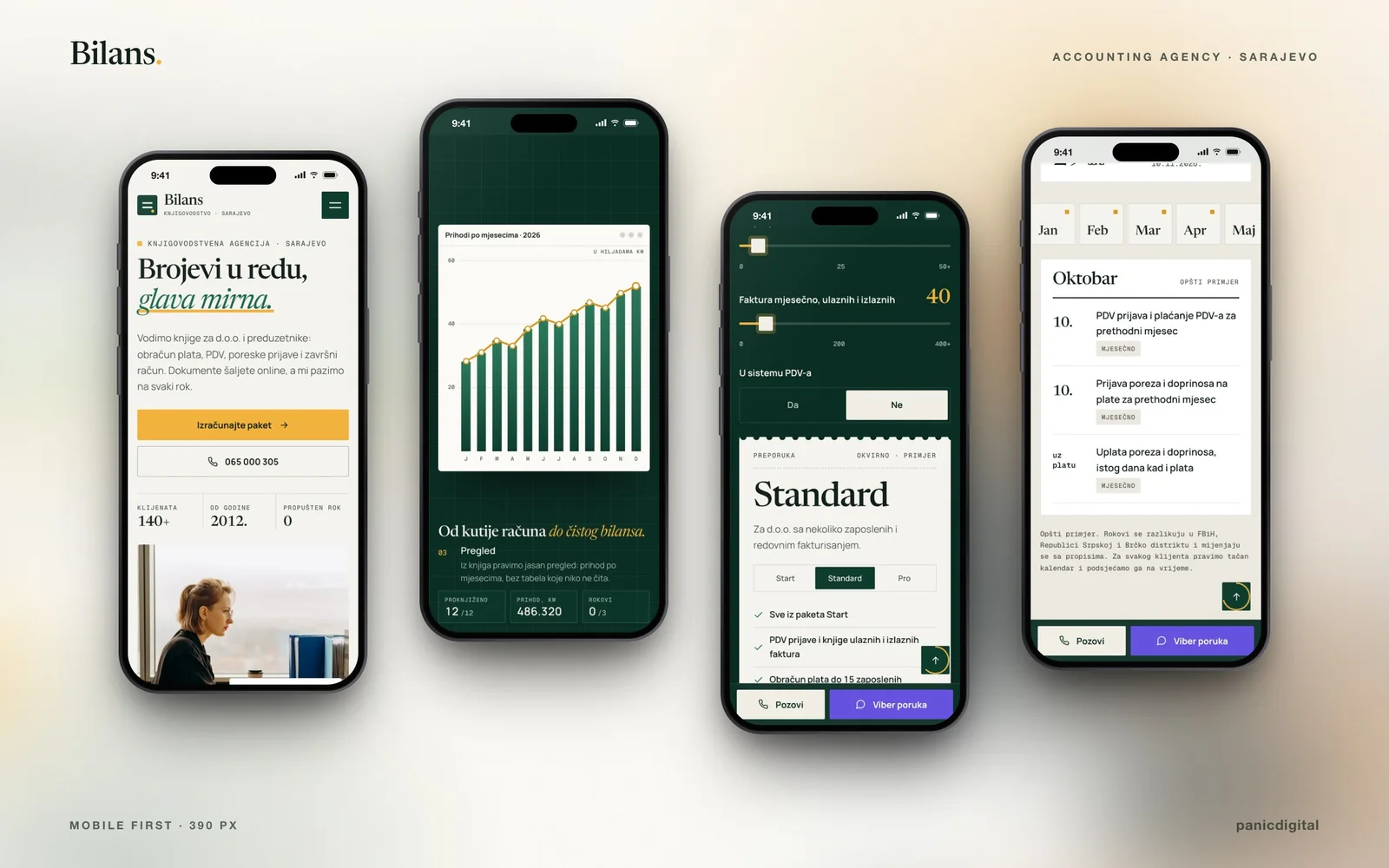 Bilans Accounting — design detail 2