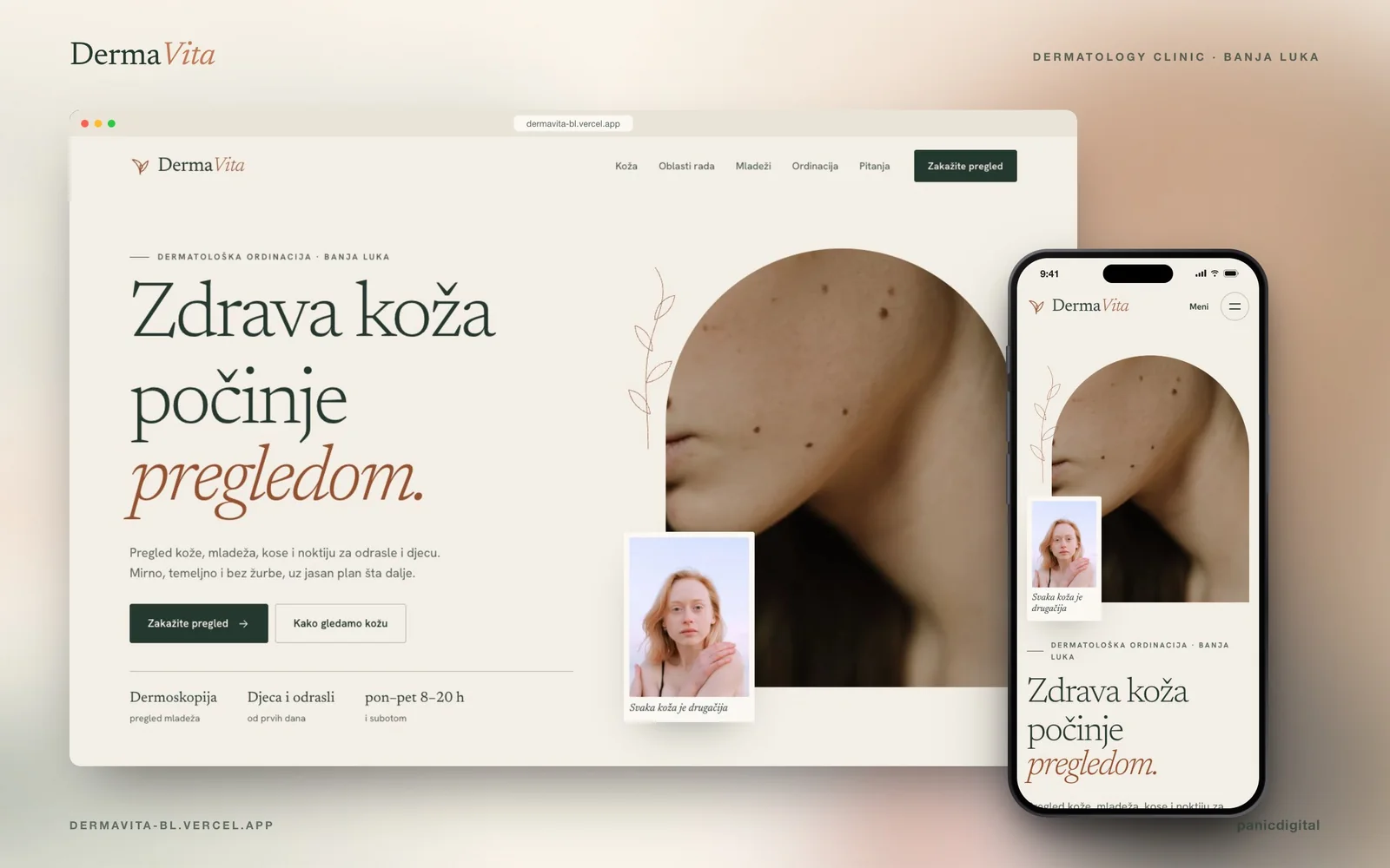 DermaVita pregled projekta