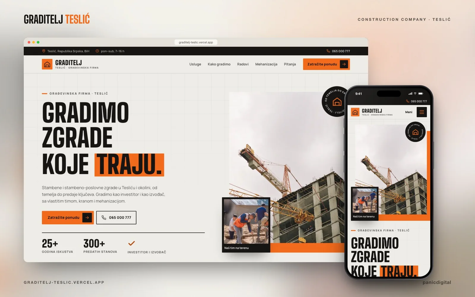 Graditelj Teslić project preview