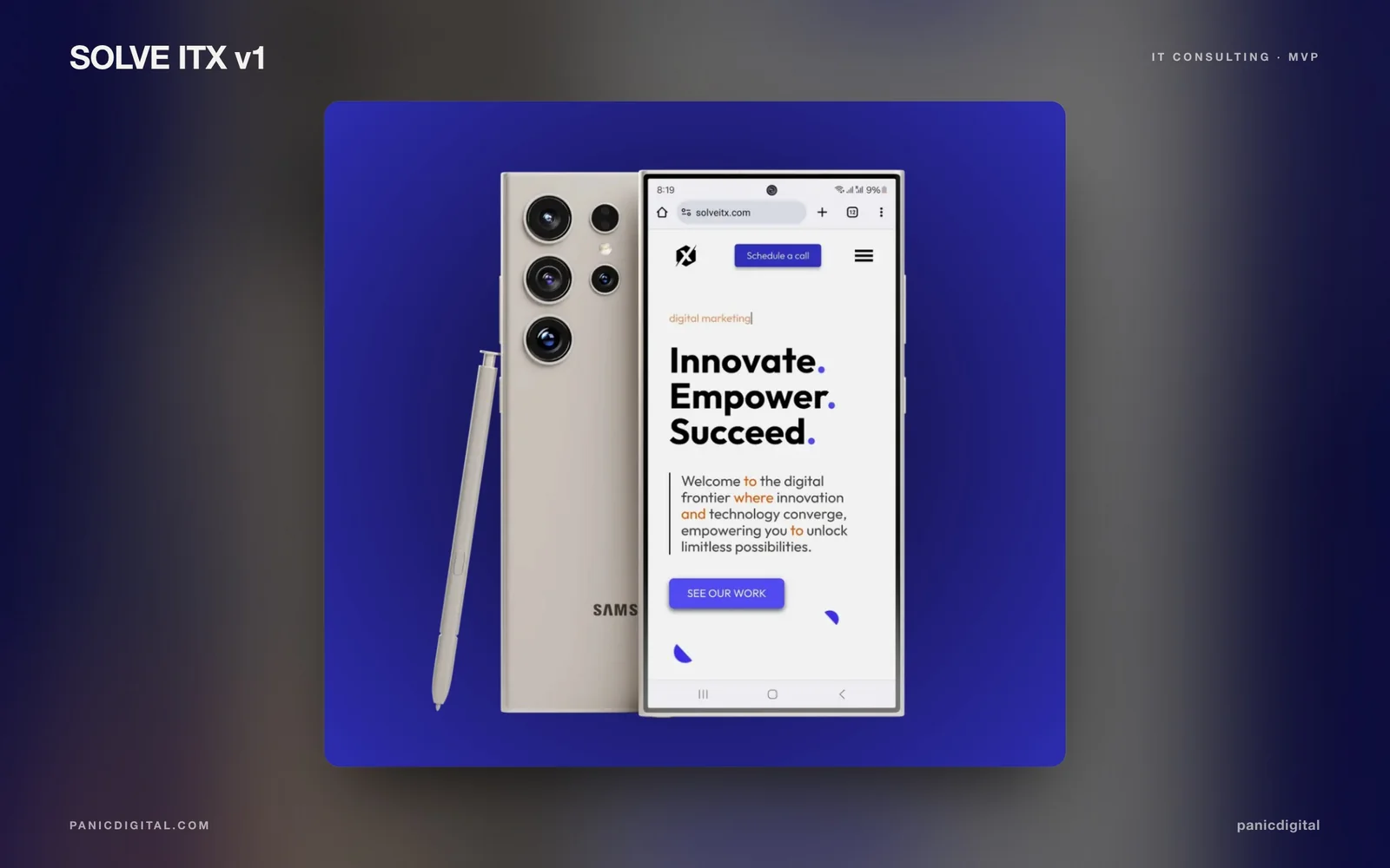 SOLVE ITX - First version pregled projekta