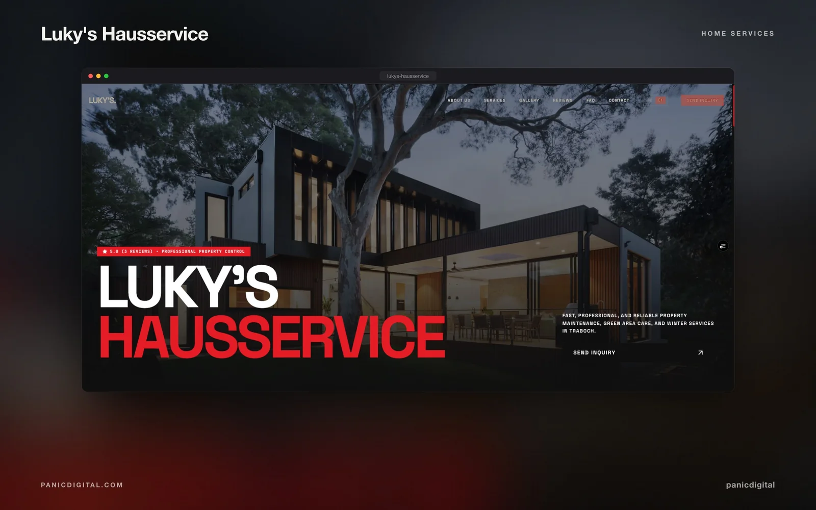 Luky's Hausservice Projektvorschau