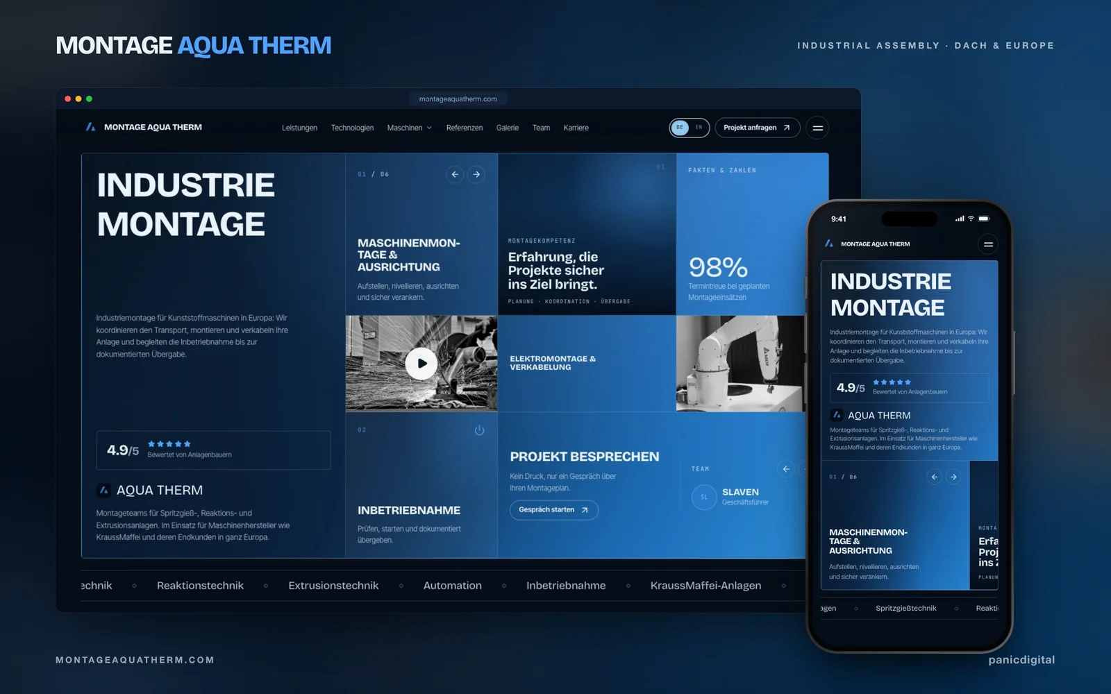 Montage Aqua Therm pregled projekta