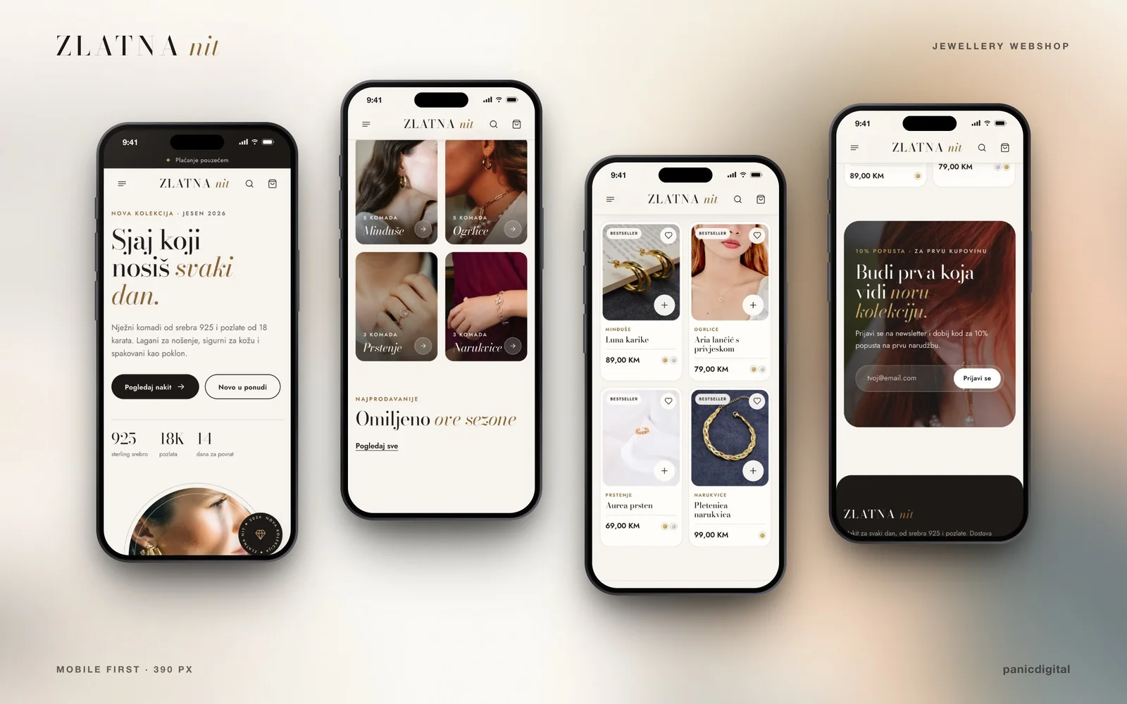 Zlatna nit Jewellery — Designdetail 2